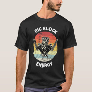 Camiseta Mecânico de Cara de Carros de Corrida Energética d