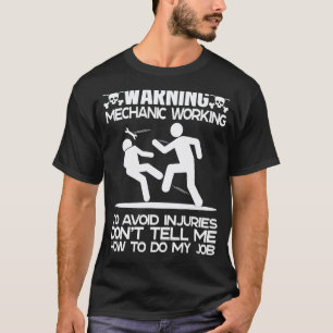 Camiseta Mecânico de Carros a Diesel Melhor Presente Para M