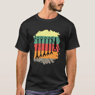 Camiseta Mecânico de Carros Mechatronics Técnico Ferramenta