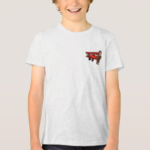 Camiseta Mecânico de Desenho Animado Fofo com Ilustração de