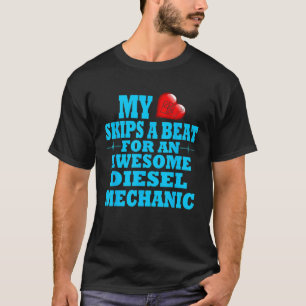 Camiseta Mecânico de Diesel Vales de Reparos de Motor Diese