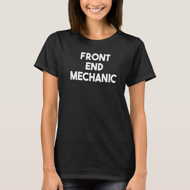 Camiseta Mecânico de Frente   (Frente)