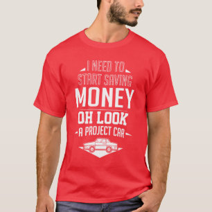 Camiseta Mecânico de Garagem de Carro em Projeto garoto eng