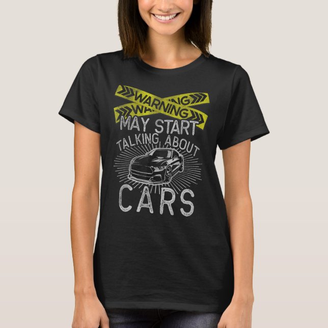 Camiseta Mecânico de veados de automóveis (Frente)
