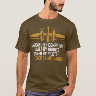 Camiseta Mecânico do Técnico de Manutenção Aeronáutica