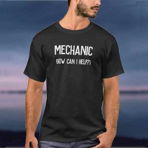 Camiseta Mecânico - Empresa de Reparos de Carros de Oficina