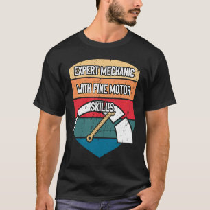 Camiseta Mecânico especializado com capacidade motora Repar