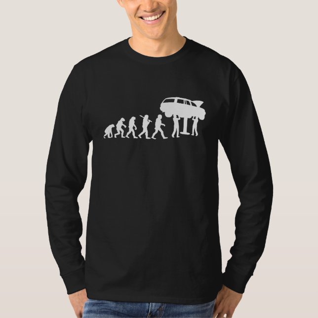 Camiseta Mecânico Evolution Automotive Repair (Frente)