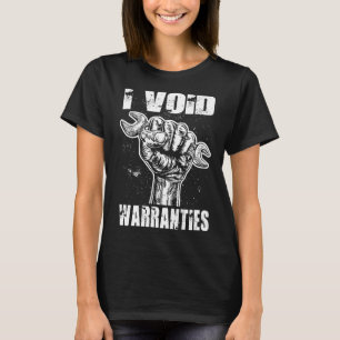 Camiseta Mecânico I Void Garantias de volta