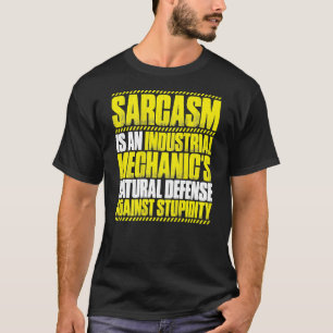Camiseta Mecânico Industrial Sarcasmo
