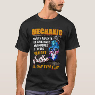 Camiseta Mecânico Sem Pais Ricos Sem Assistência Sem Folhet
