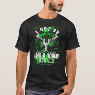 Camiseta Mecânico tenho 99 soquetes e 10 mm não é um