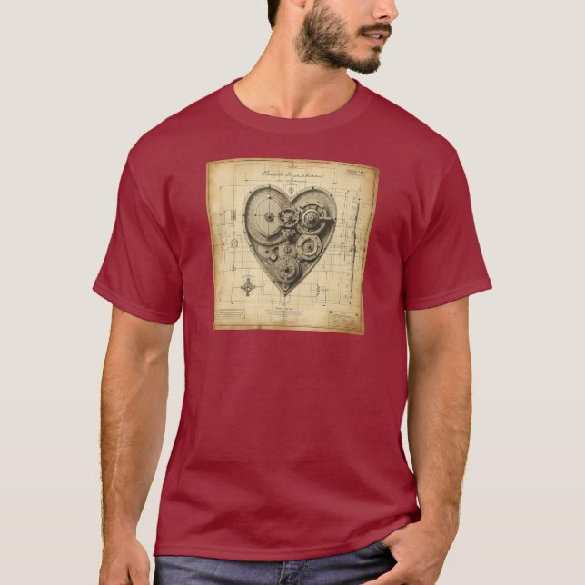 Camiseta Mecanismo cardíaco (Frente)