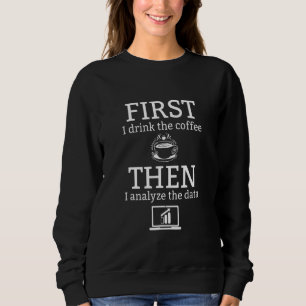 Camiseta Mecanismo de Cientista de Dados de Análise de Café