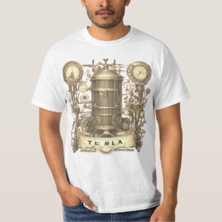 Camiseta mecanismo de colheita Tesla
