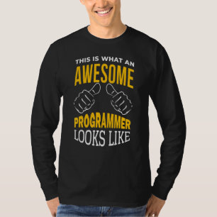 Camiseta Mecanismo de Computador Programador de Software do