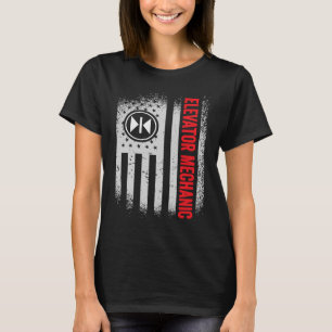 Camiseta Mecanismo de Sinalizador dos EUA para Elevador