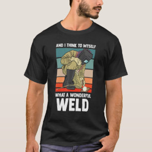 Camiseta Mecanismos de aço para trabalhar metais com soldad