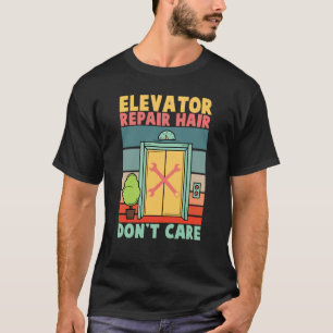Camiseta Mecanismos do elevador de tratamento do elevador d