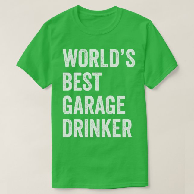 Camiseta Mecano de fixação automática de secador de garagem (Frente do Design)