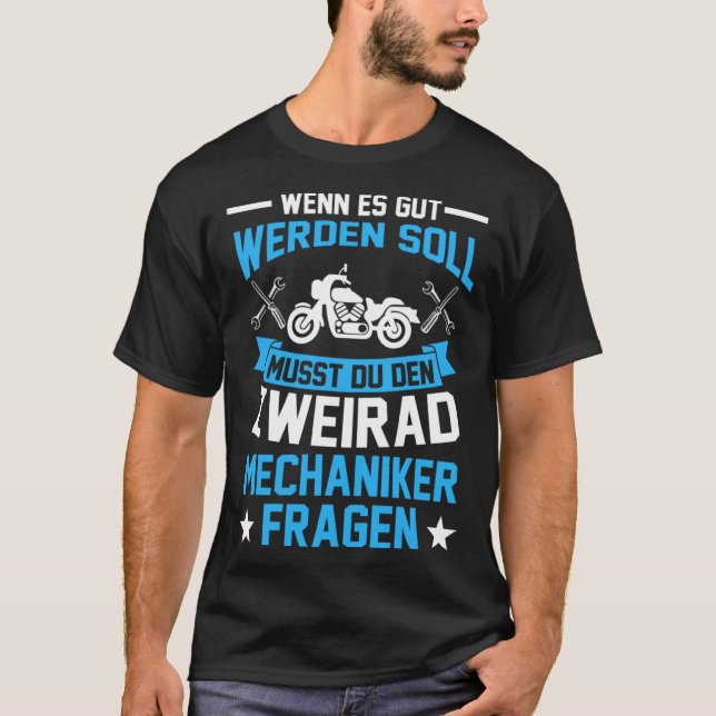 Camiseta Mecatrônica de duas rodas (Frente)