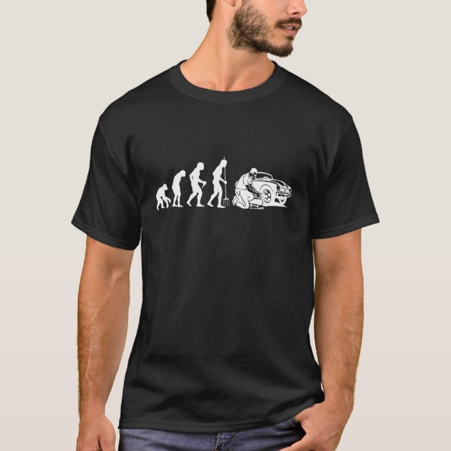 Camiseta Mecatrônica Mecatrônica Evolution Technician Car-M (Frente)