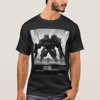 Camiseta Mech Warrior Aftermatth