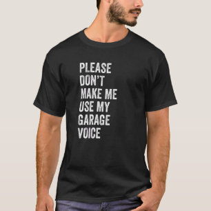 Camiseta Mecha de Correção Automática de Voz de Garagem Mec