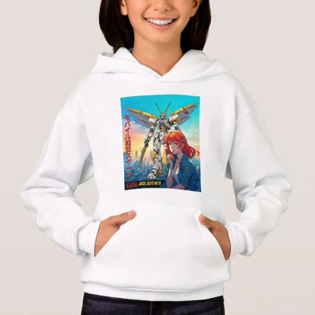 CAMISETA MECHA WARRIOR - O ANGEL SUITE MK78 DA KAORI (Frente)