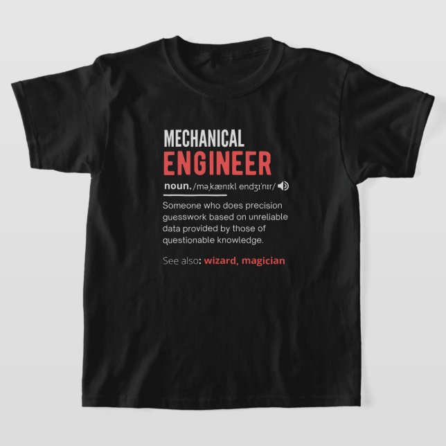 Camiseta Mechanical ENGINEER (Postura )