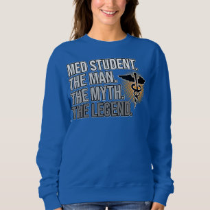 Camiseta Med Student Man Myend Legend Medicina Doutor