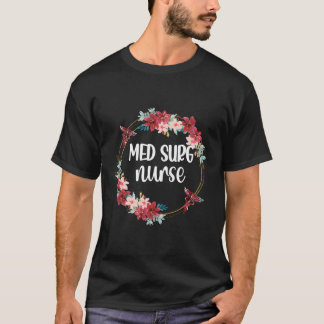 Camiseta Med Surg Nu, Apreciação De Enfermeira Rn Médica-Ci