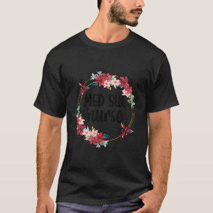 Camiseta Med Surg Nursi Apreciação Médica-Cirúrgica