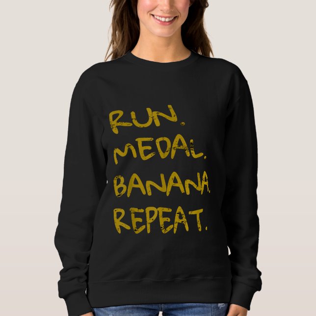Camiseta Medalha Banana 916 - Presente de meia maratona (Frente)