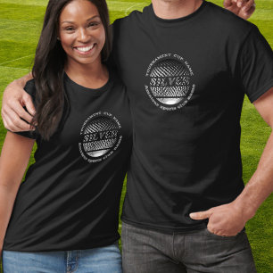 Camiseta Medalha de prata, segundo vencedora