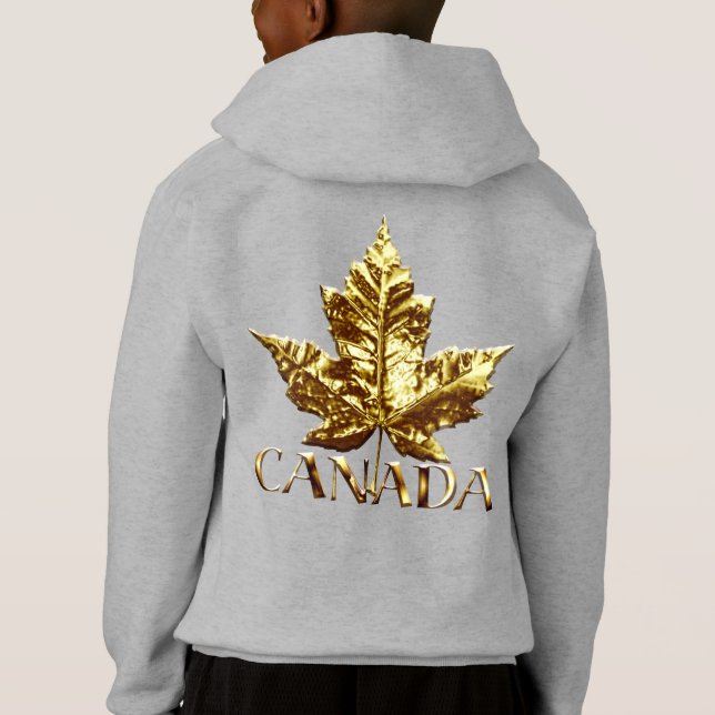 Camiseta Medalha Dourada Hoodie Canada Hoodie (Verso)
