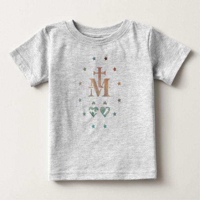 Camiseta Medalha Miraculosa Nossa Senhora da Graça (Frente)