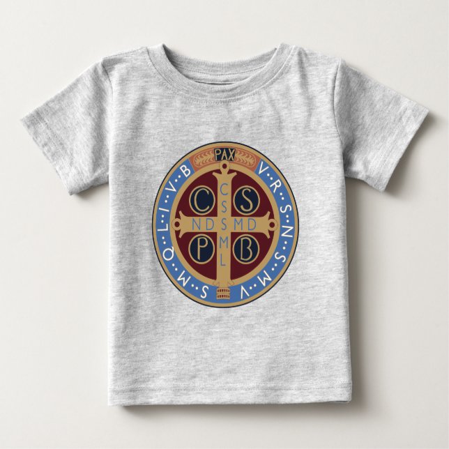 Camiseta Medalha santo Benedict (Frente)