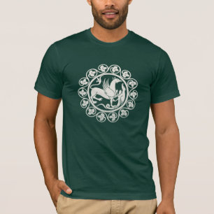 Camiseta Medalhão de Combate ao Grifo Medieval