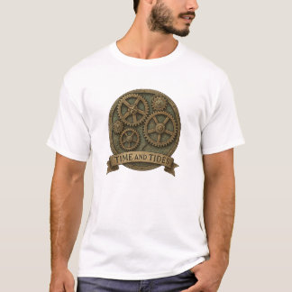 Camiseta Medalhão de Engrenagens Time And Tides