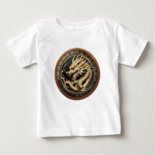 Camiseta Medalhão de Ouro do Dragão Sagrado Oriental