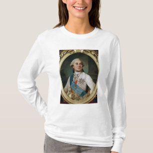 Camiseta Medalhão do retrato de Louis XVI 1775