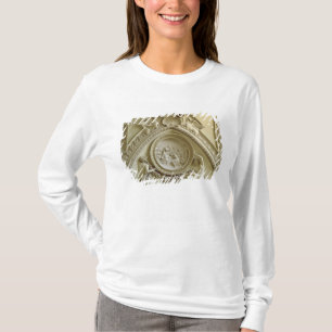 Camiseta Medalhão que descreve o baptismo de Constantim