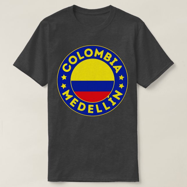 Camiseta Medellin 3 (Frente do Design)