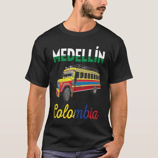 Camiseta Medellin Colombia Condor Colombian Bogota Travel T (Frente)