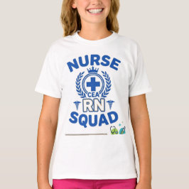 Camiseta Médica Cruz da Equipe de Enfermagem CEA R
