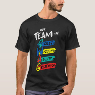 Camiseta Médica Médica Médica Nossa Equipe