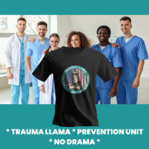 Camiseta Médica Unidade de Prevenção de Trauma Eng