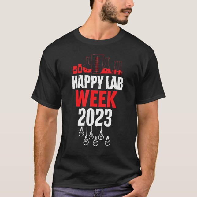 Camiseta Medical Laboratory Technician Lab Week 2023 Techno (Frente)