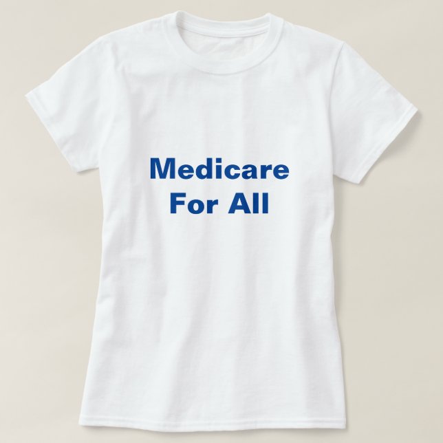 Camiseta Medicamento para todos os cuidados de saúde univer (Frente do Design)